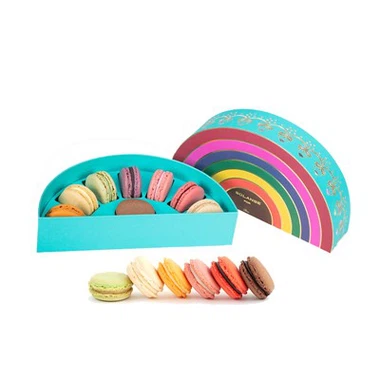 Szivárvány Macaron doboz